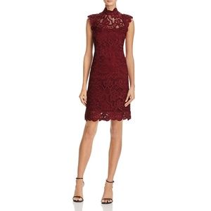 LAUNDRY BY SHELLI SEGAL Lace Cocktail Dress
